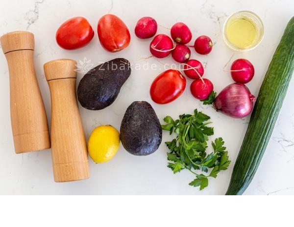 انواع سالاد(هر روز با یک سالاد)